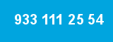 933 111 25 54